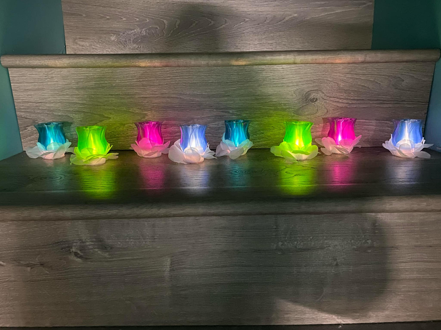 Tea Light Flowers