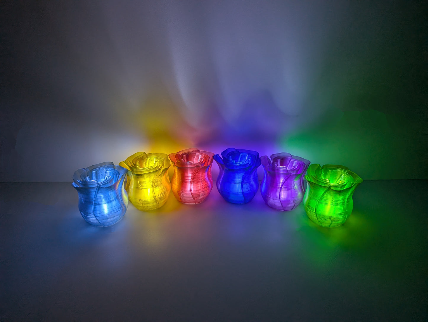 Tea Light Flowers (No Petals)