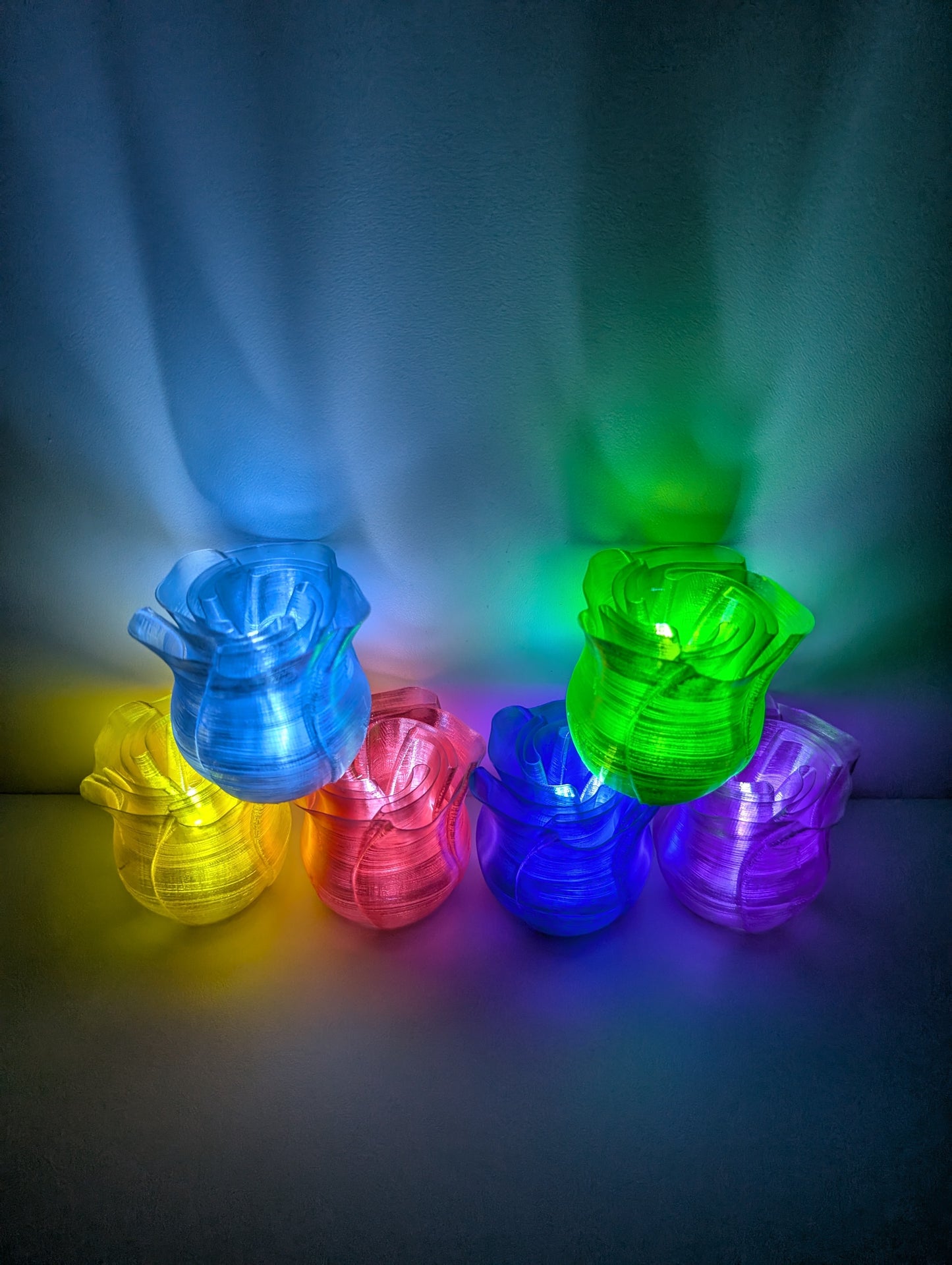 Tea Light Flowers (No Petals)